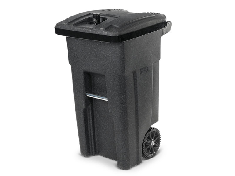 Bear Tough Trash Can with Wheels - 96 Gallon - ULINE - H-8701