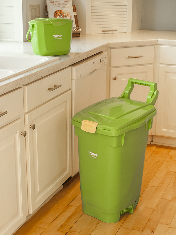 Composter Bin, Recycle Composter Bin, Kitchen Composter Bin, with Odor  Control (1 Gallon), 1 Gallon - Harris Teeter