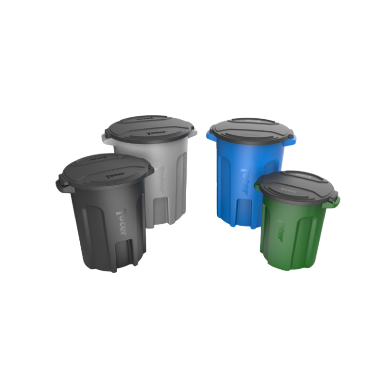 Toter Round Garbage Cans