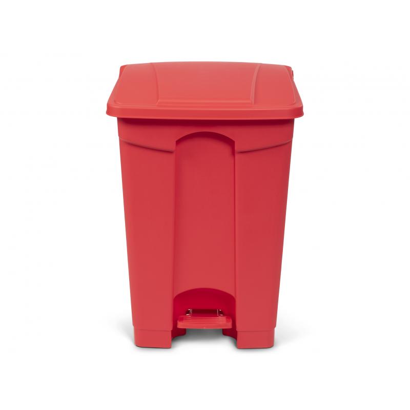 12 gallon step on plastic garbage can
